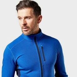 Icebreaker Men's RealFleece™ Merino Descender Long Sleeve Full Zip Jacket -Men's Footwear shop go 163112 e