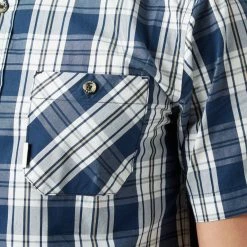 Brakeburn Men's Checked Short-Sleeve Shirt -Men's Footwear shop go 255817 e