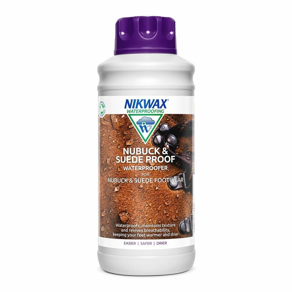 Nikwax Nubuck & Suede Proof 1L 2 Nikwax Nubuck & Suede Proof 1L - Image 2