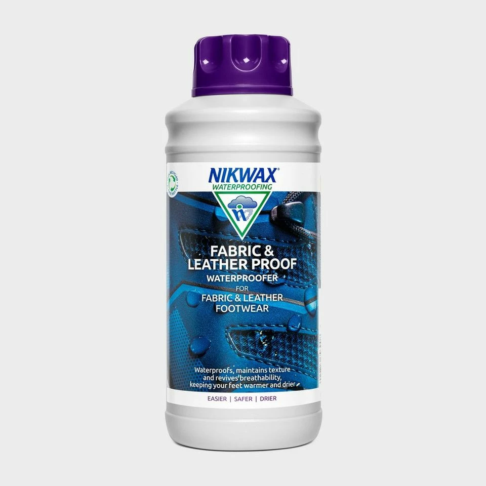 Nikwax Fabric & Leather Proof (1 Litre) 1 Nikwax Fabric & Leather Proof (1 Litre)