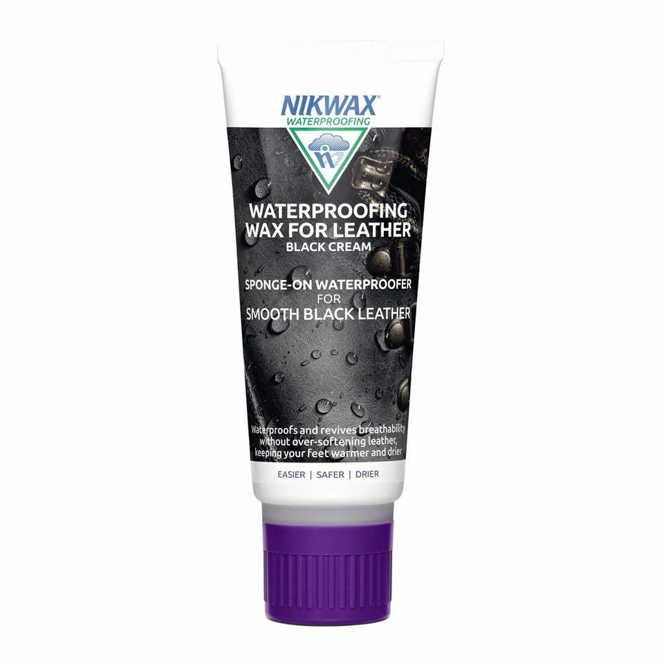 Nikwax Waterproofing Wax For Leather Black 125ml 2 Nikwax Waterproofing Wax For Leather Black 125ml - Image 2