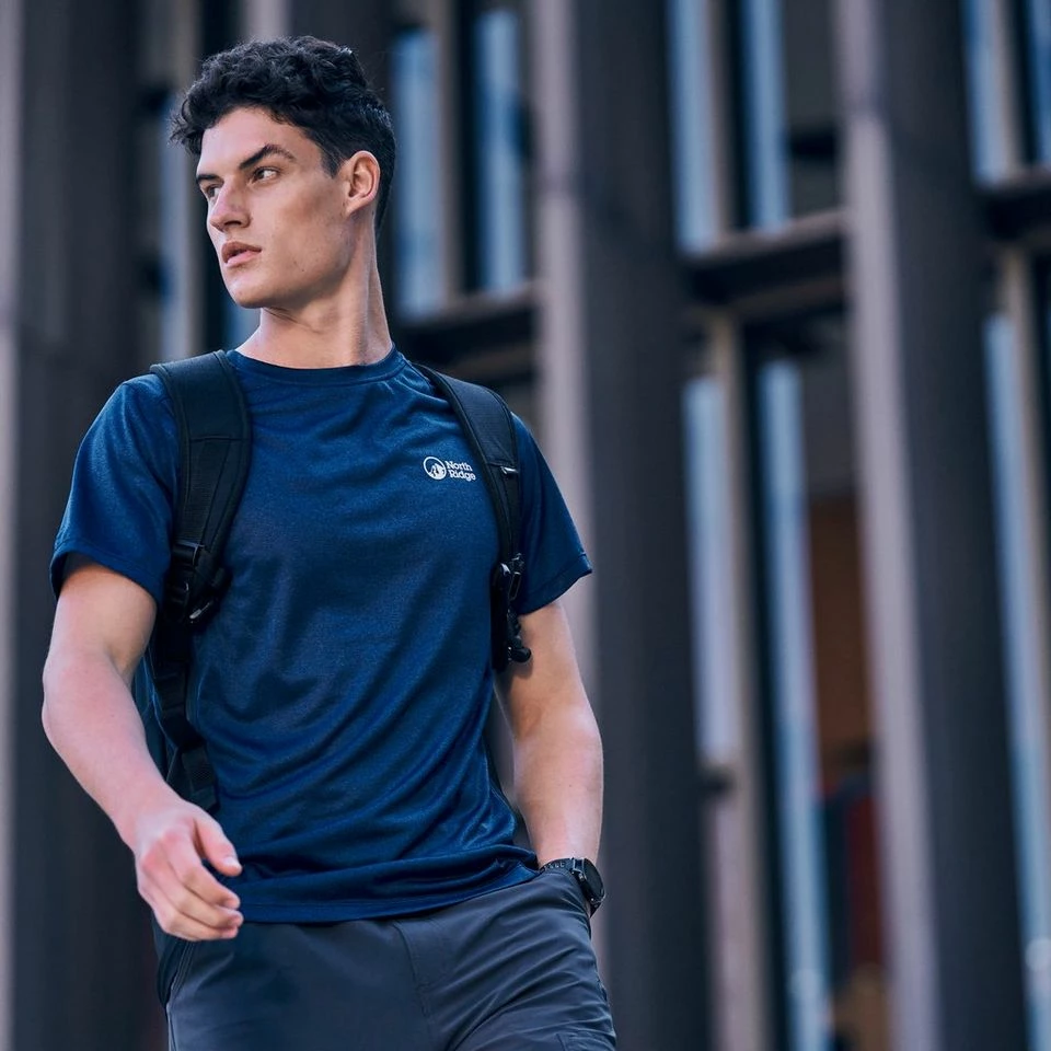 North Ridge Men’s Resistance Short Sleeve Baselayer Top 6 North Ridge Men’s Resistance Short Sleeve Baselayer Top - Image 6