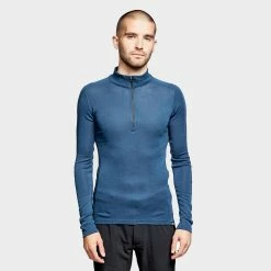 North Ridge Men's Convect-200 Merino Long Sleeved Zipped Top