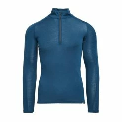 North Ridge Men's Convect-200 Merino Long Sleeved Zipped Top -Men's Footwear shop go 323292 u