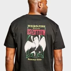Weird Fish Men's 'Led Zeppelfin' Artist T-Shirt -Men's Footwear shop go 348292 e