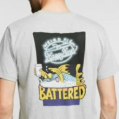 Weird Fish Men's 'Battered' Artist T-Shirt -Men's Footwear shop go 348315 e