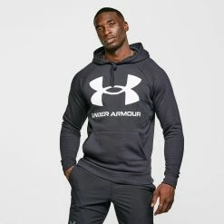 Under Armour Rival Large Logo Overhead Hoodie