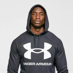 Under Armour Rival Large Logo Overhead Hoodie -Men's Footwear shop go 371875 d