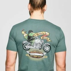 Weird Fish Mens' Motorcycle Frog Art T-shirt -Men's Footwear shop go 377475 e