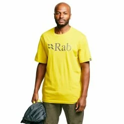 Rab Men’s Stance Logo Short Sleeve T-Shirt -Men's Footwear shop go 381818 z