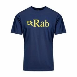 Rab Men’s Stance Logo Short Sleeved T-Shirt -Men's Footwear shop go 408416 u