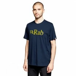 Rab Men’s Stance Logo Short Sleeved T-Shirt -Men's Footwear shop go 408416 z