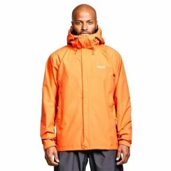 Rab Men’s Downpour ECO Waterproof Jacket -Men's Footwear shop go 408419 z