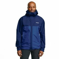 Rab Men’s Downpour ECO Waterproof Jacket -Men's Footwear shop go 408420 z