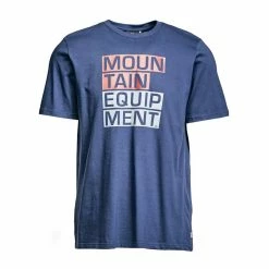 Mountain Equipment Men's Mountain Block Letter T-shirt -Men's Footwear shop go 409477 u