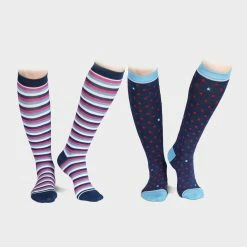Shires Unisex Bamboo Socks 2 Pack