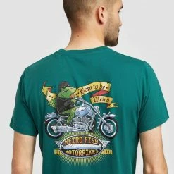 Weird Fish Men's Motorpikes T-shirt -Men's Footwear shop go 476628 e