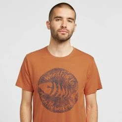 Weird Fish Men's Woodcut T-shirt -Men's Footwear shop go 476629 d