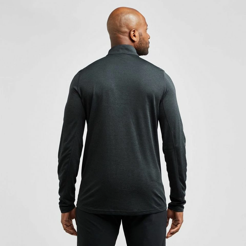 Montane Men’s Dart Zip Neck Long Sleeve T-Shirt 2 Montane Men’s Dart Zip Neck Long Sleeve T-Shirt - Image 2