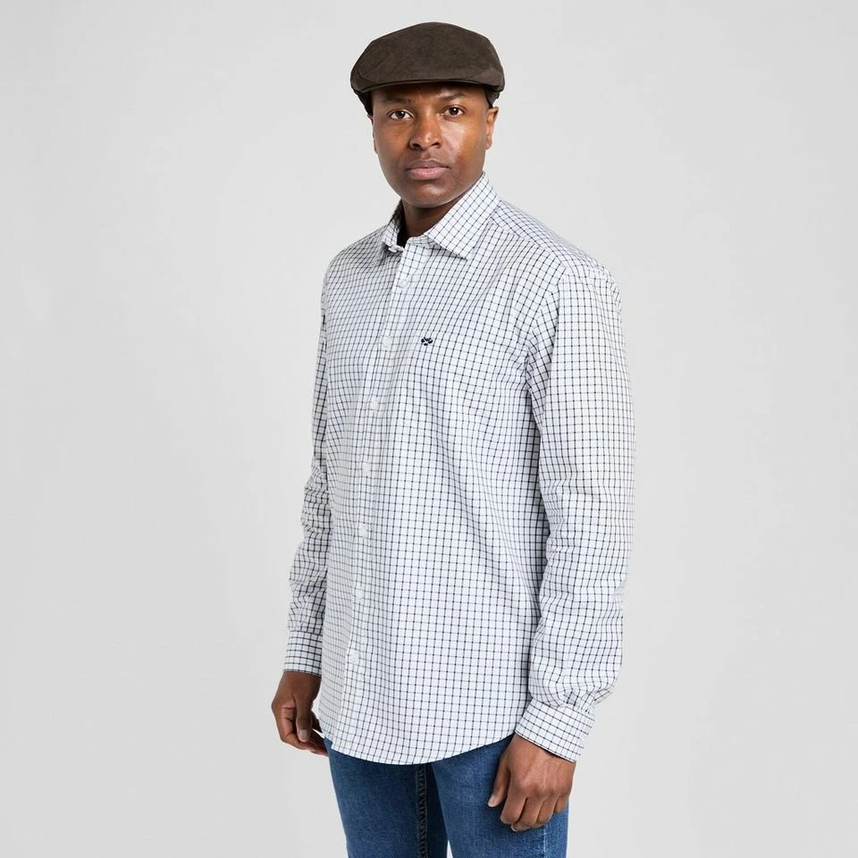 Hoggs Of Fife Men’s Turnberry Twill Cotton Long Sleeve Shirt 1 Hoggs Of Fife Men’s Turnberry Twill Cotton Long Sleeve Shirt