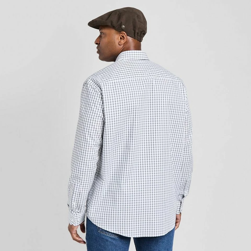 Hoggs Of Fife Men’s Turnberry Twill Cotton Long Sleeve Shirt 2 Hoggs Of Fife Men’s Turnberry Twill Cotton Long Sleeve Shirt - Image 2