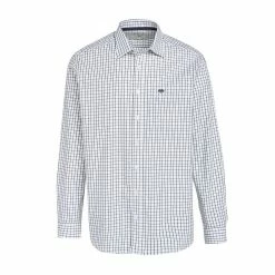 Hoggs Of Fife Men’s Turnberry Twill Cotton Long Sleeve Shirt 14 Hoggs Of Fife Men’s Turnberry Twill Cotton Long Sleeve Shirt -Men's Footwear shop go 503172 u