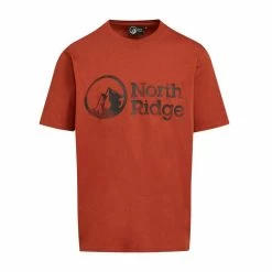 North Ridge Men’s Mesh Text Logo T-Shirt -Men's Footwear shop go 504426 u
