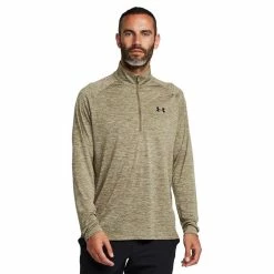 Under Armour Men's Tech™ 2.0 Long Sleeve Zip Top -Men's Footwear shop go 510655 z
