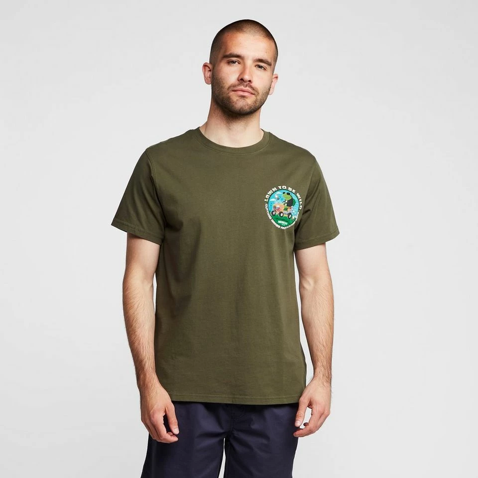 Weird Fish Men’s Lawn To Be Wild Organic T-Shirt 1 Weird Fish Men’s Lawn To Be Wild Organic T-Shirt