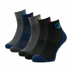 North Ridge Unisex Trail Running Socks 5 Pack -Men's Footwear shop go 523788 z