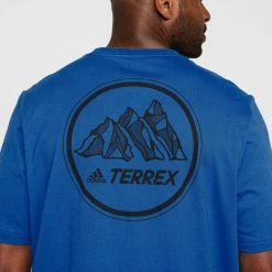 Adidas TERREX Men’s Mountain Graphic T-Shirt -Men's Footwear shop go 526869 e