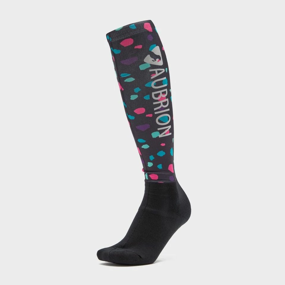 Aubrion Hyde Park Socks Pink Spot 1 Aubrion Hyde Park Socks Pink Spot