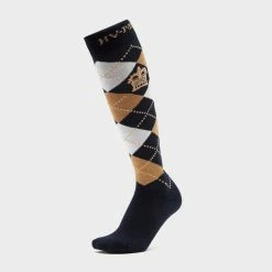 Men's Footwear shop 11 HV Polo Argyle Socks Navy/Sand/Gold