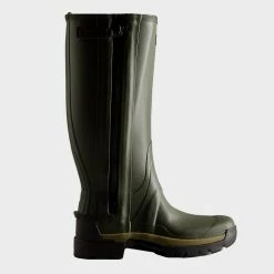 Hunter Men’s Balmoral Field Full Rubber Zip Wellington Boots -Men's Footwear shop go 591154 c