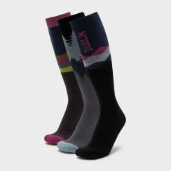 Dublin 3 Pack Socks Blueberry Navy Night
