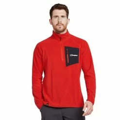 Berghaus Men’s Kedron Eco Half Zip Fleece -Men's Footwear shop go 593341 z