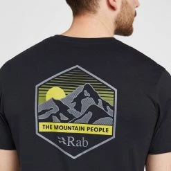 Rab Men's Stance Mountain T-Shirt -Men's Footwear shop go 594929 e