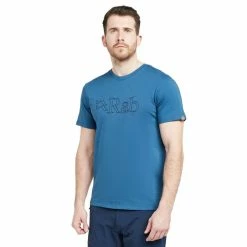 Rab Men’s Stance Sketch Short Sleeve T-Shirt -Men's Footwear shop go 594932 z