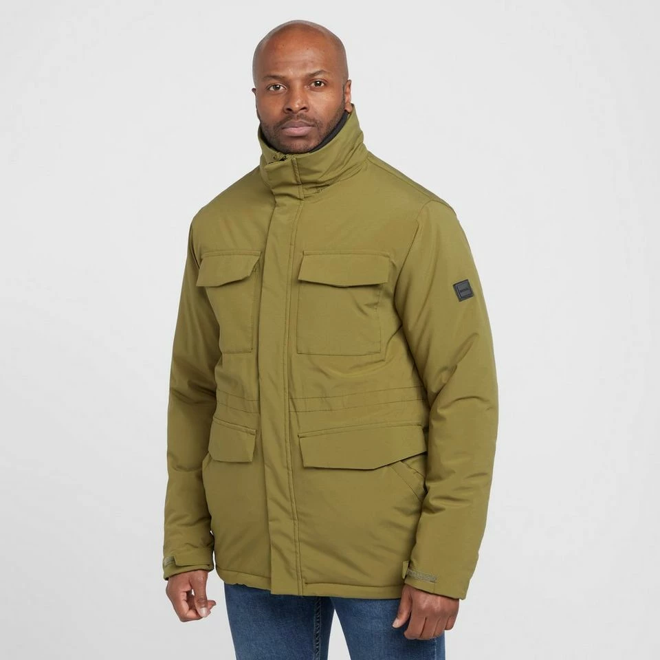 Regatta Men’s Edin Waterproof Jacket In Green 1 Regatta Men’s Edin Waterproof Jacket In Green