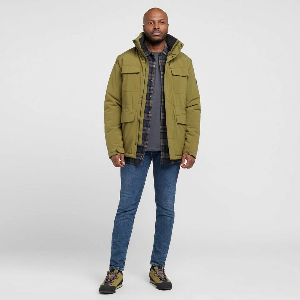 Regatta Men’s Edin Waterproof Jacket In Green 3 Regatta Men’s Edin Waterproof Jacket In Green - Image 3
