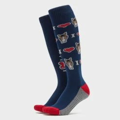 Platinum Adults Novelty Socks I Love Horses
