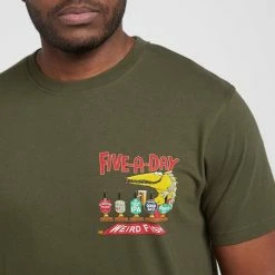 Weird Fish Men’s Five A Day T-Shirt 11 Weird Fish Men’s Five A Day T-Shirt -Men's Footwear shop go 666493 e